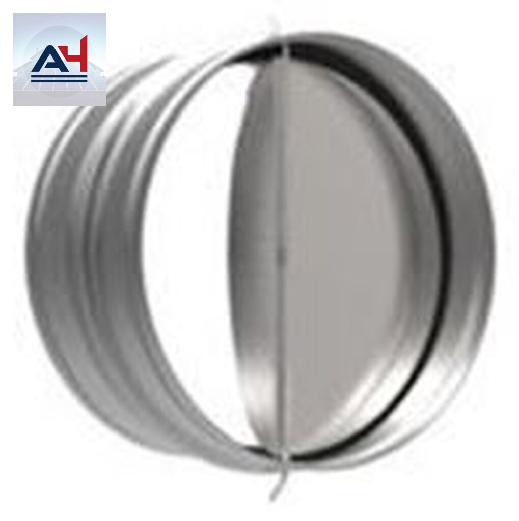 Fantech RSK6 6 Inch Galvanized Steel Backdraft Damper