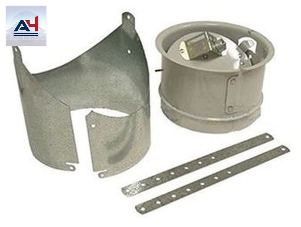 Ontor RC-5 5in Stainless Steel Draft Control with Collar