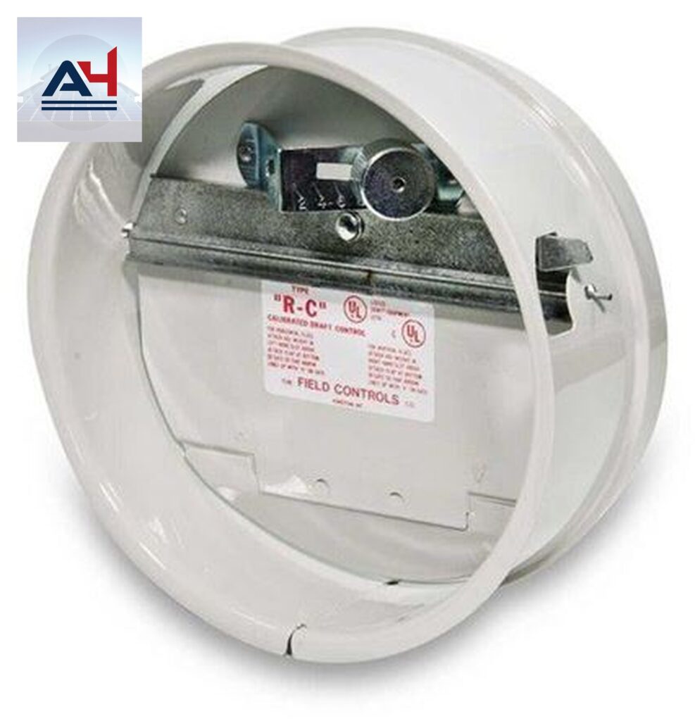 Ontor RC-6 6-inch Stainless Steel Barometric Draft Control