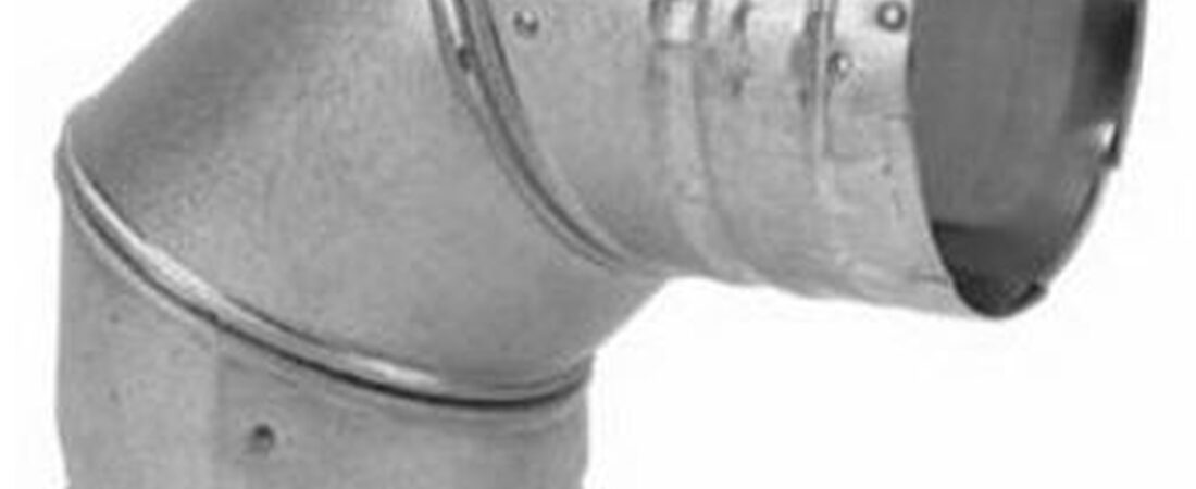 Flexmaster 1SPIRGALV2614 26 ga Galvanized Steel Spiral Supply Duct, 14