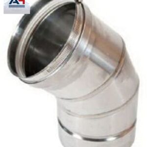 Flexmaster 2SVEEWC0445 Z-Flex Ferritic 4 in. Stainless Steel Snap 45