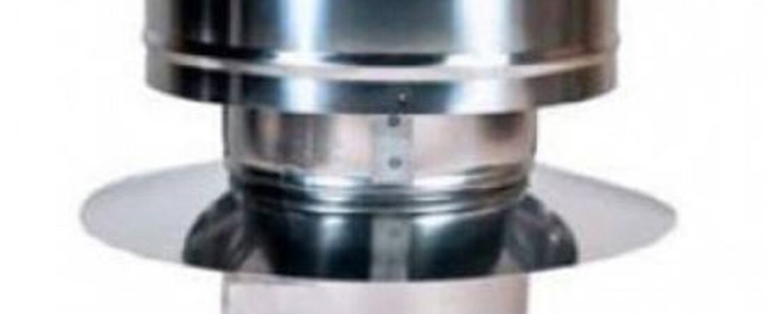 Flexmaster Z-Flex 4″ Stainless Steel Rain Cap with Wind Band
