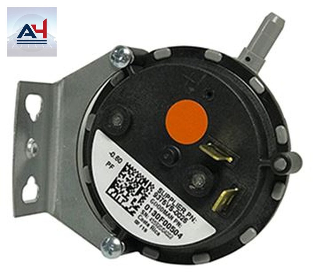 Goodman 0130F00504 0.6" WC SPST HVAC Pressure Switch
