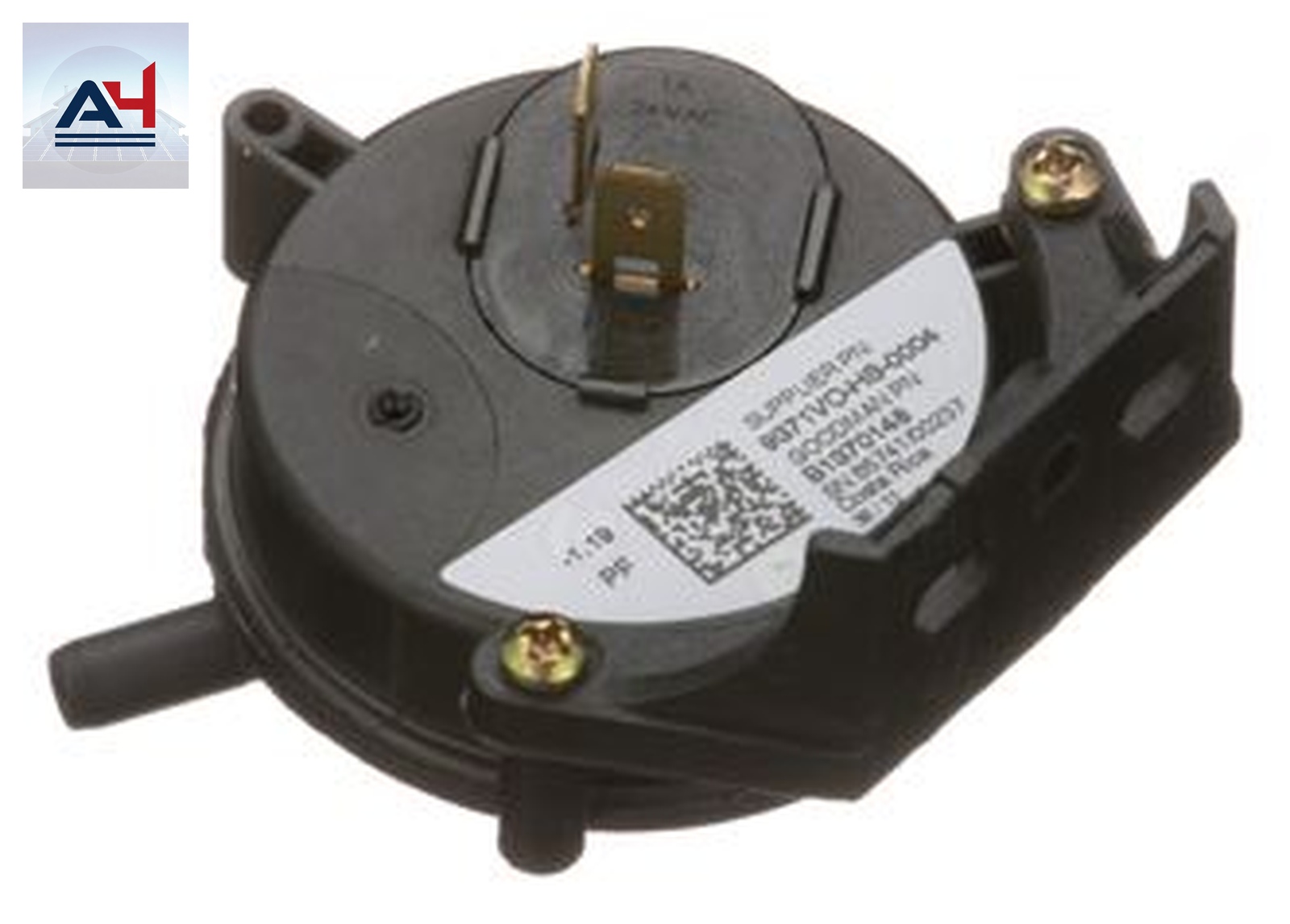 Goodman B1370148 -1.19 in. WC SPST 24V Plastic Air Pressure