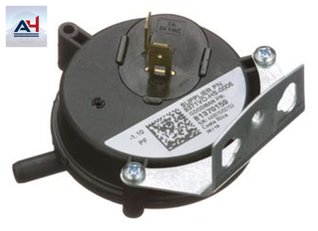 Goodman B1370159 -1.1 in. WC 24V Pressure Switch