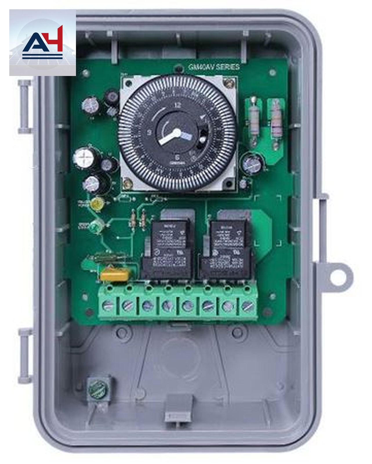 Intermatic GM40AV 120/277V Timer Control, Plastic Enclosure Autovoltage General Purpo…