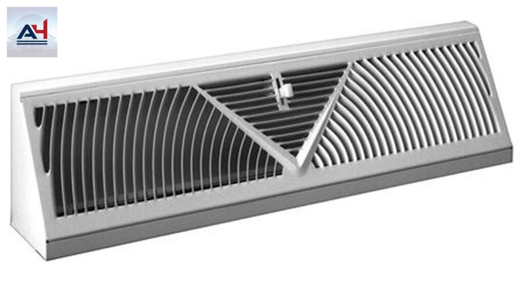 406 18" BASEBOARD GRILLE WHITE 10680