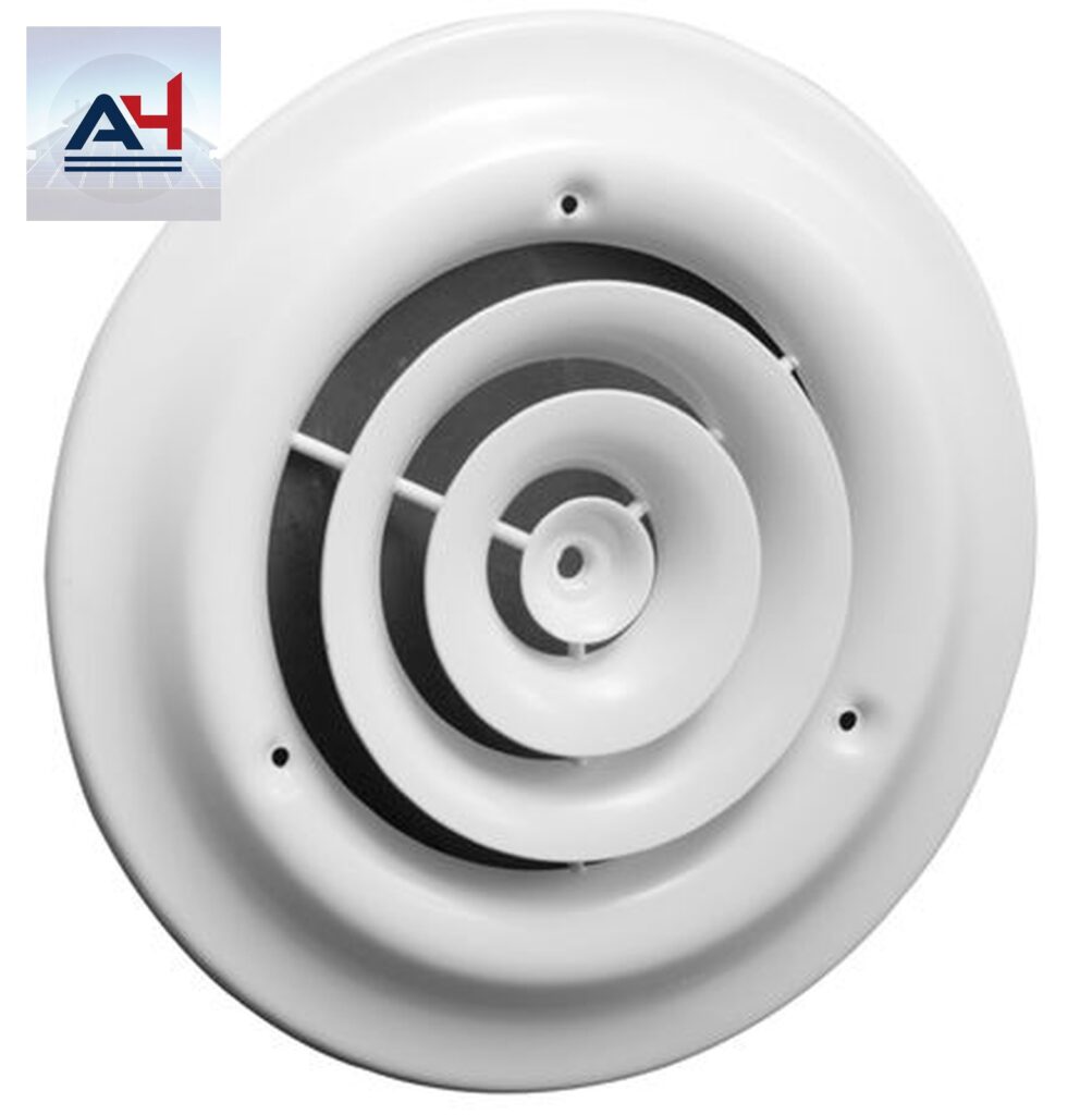 Hart & Cooley 16 Bright White Steel Round Step Down