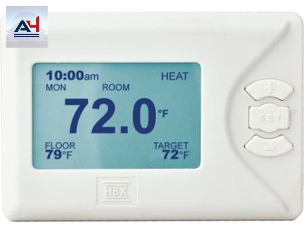 HBX THM0100 control THM0100 1H/1C Non-Programmable Thermostats with Slab Sensor