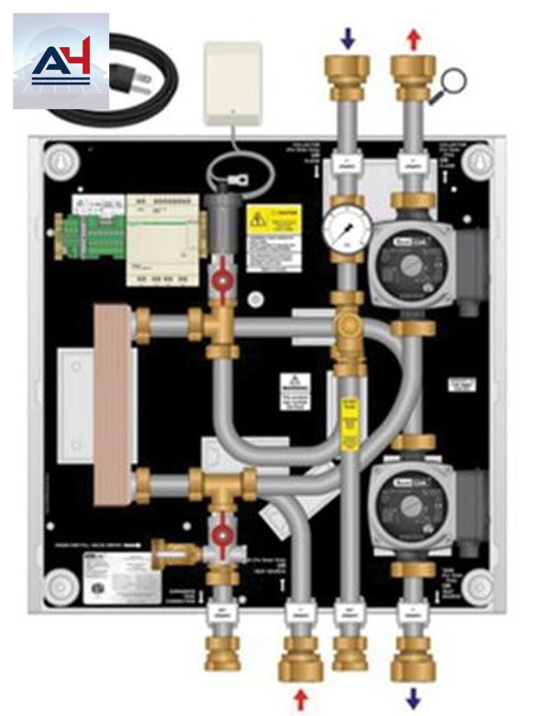 Heatlink HEP025P Galvanized Steel Isolation Heat Exchanger Panel
