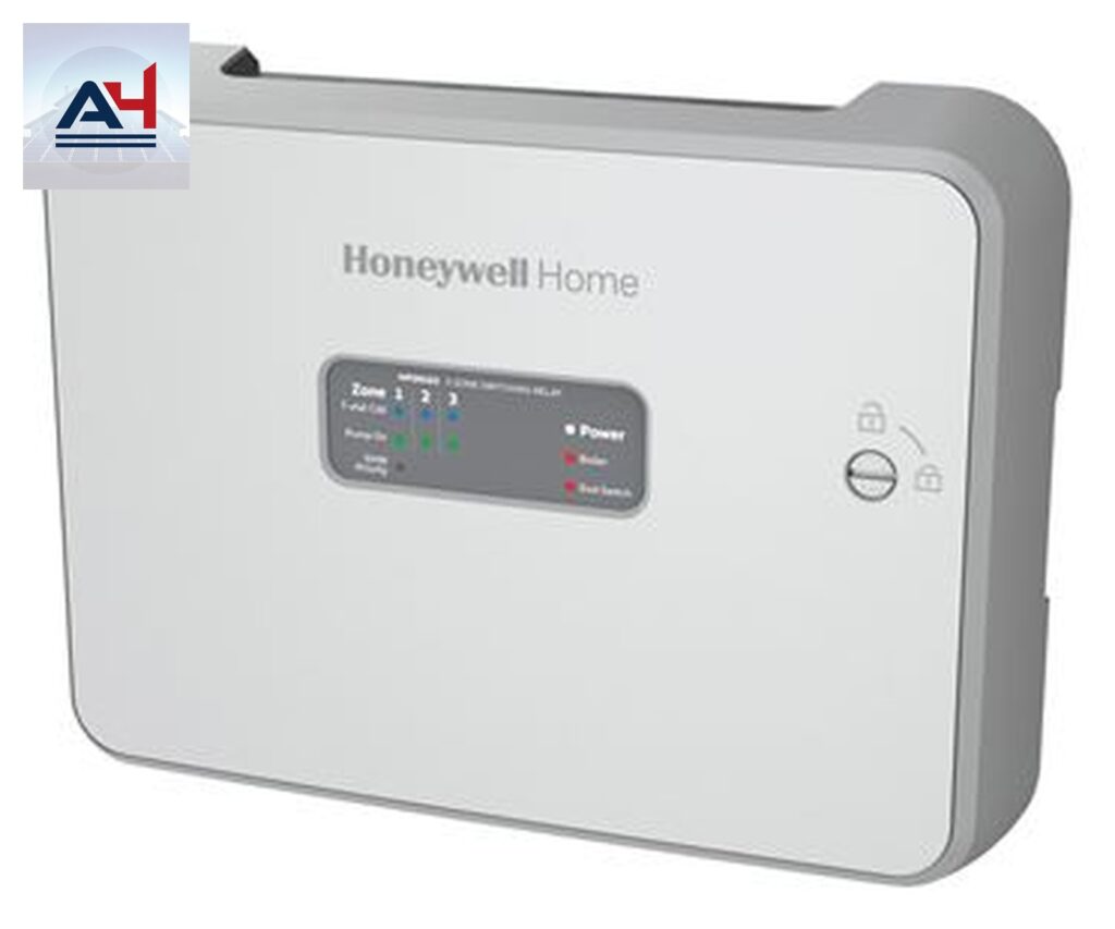 Honeywell HPSR103/U Home HPSR103/U Three Zone Switching Relay, Grey/Dark Grey