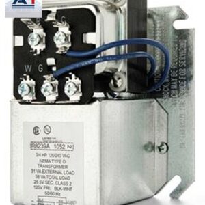 Resideo R8239A1052/U R8239A Series 40VA Fan Center with SPDT Switching