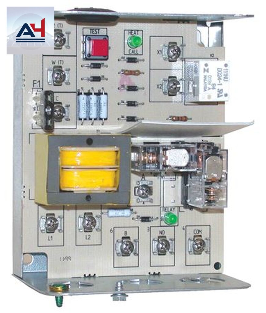 Resideo R8845U1003/U Zinc-Plated Steel Universal Switching Relay with Internal Transformer