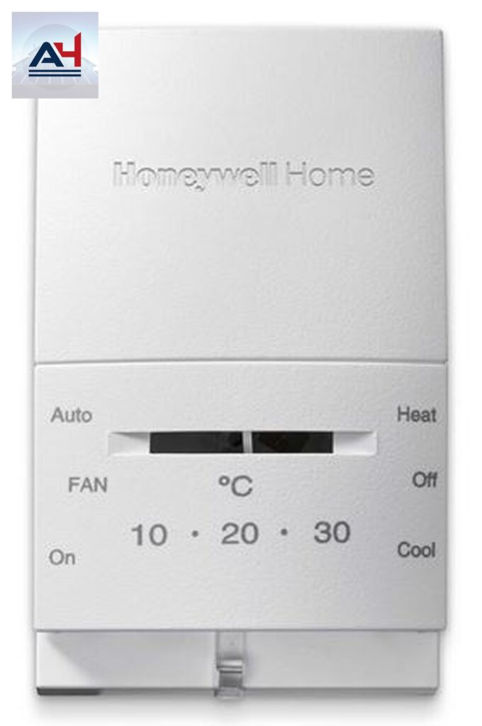 Honeywell T834N 1H/1C Mercury-Free Non-Programmable Thermostat