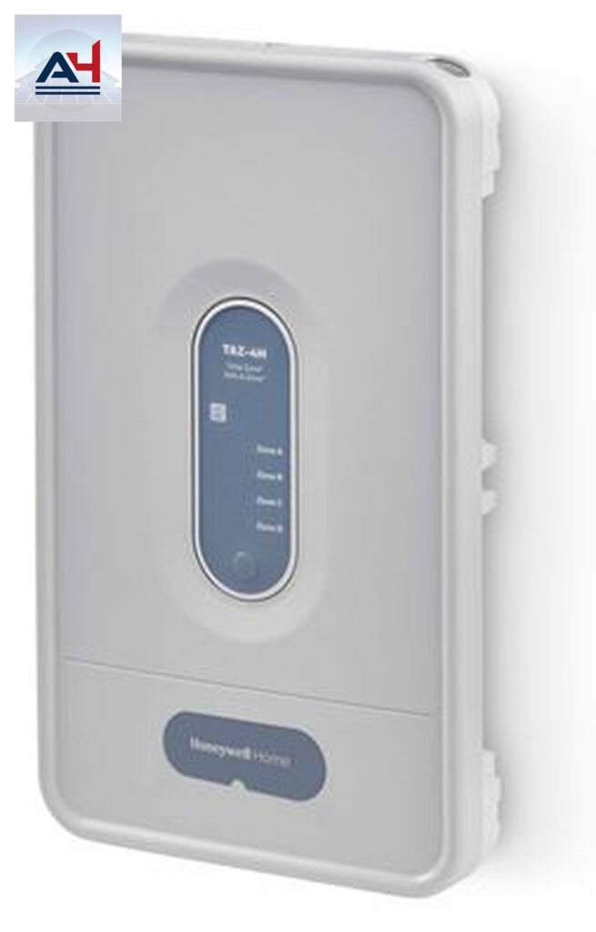 Honeywell TAZ-4H/U 4 Zone 24V Three Stage Zoning Panel