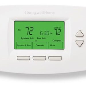 Honeywell TB7100A1000/U Home TB7100A1000/U Three Stage Programmable/Non-Programmable Thermostat, Premier White