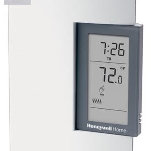 Honeywell TL8100A1008/U Home TL8100A1008/U 1H 24/30VDC/120/240VAC 7-Day Programmable Thermostat, White