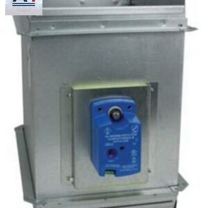KeepRite ZDAMPREC08X18B Rectangular Zone Damper, 24 VAC, 8 in. W