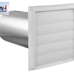 Imperial GTG-6W 6-inch White Plastic Louvered Vent Hood