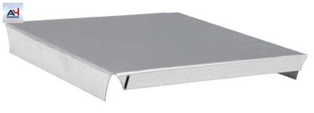 GV0030 8 in. x 8 in. 30 ga Galvanized Steel