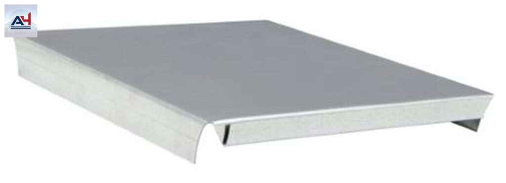 GV0032 8 in. x 12 in. 30 ga Galvanized Steel