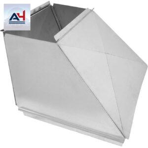 GV0190 8 in. x 20 in. 28 ga Galvanized Steel