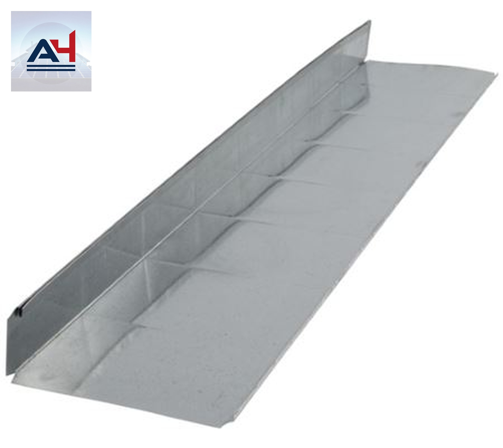 GV0219 3-1/4x10x48 30 Gauge Galvanized Rectangular Stack Duct