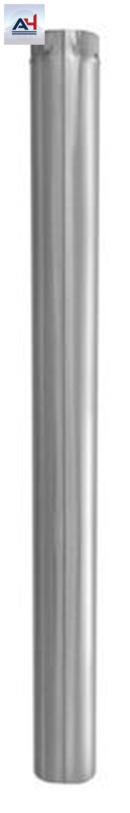 GV0375 5-Inch x 60-Inch Galvanized Steel Round Duct Pipe - Image 2