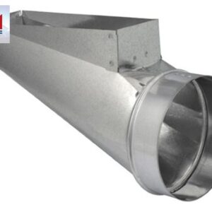 GV0656 3x10x5-Inch 90-Degree End Boot, 30 Gauge Galvanized Steel