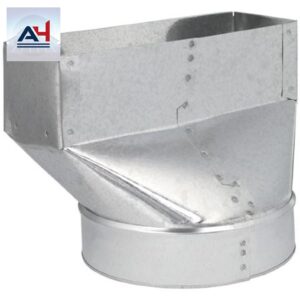 Imperial GV0702 3-1/4x10x6 Galvanized Steel Universal Boot