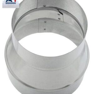 Imperial GV0784 6-Inch to 5-Inch Galvanized Duct Reducer