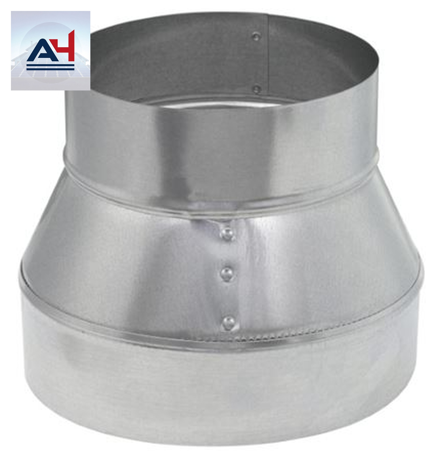 GV0791 8 in. - 6 in. 28 ga Galvanized Steel