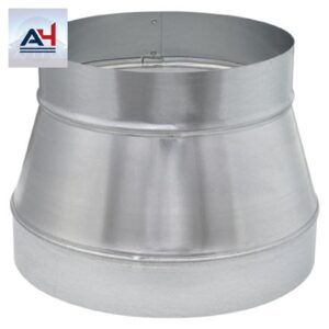 GV0798 10 in. - 8 in. 26 ga Galvanized Steel