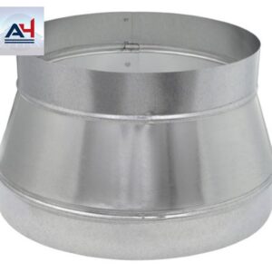 GV0806 14 to 12 Inch Galvanized Steel Duct Reducer
