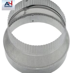 GV0816 7 to 6 Inch Galvanized Steel Duct Reducer