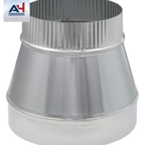 GV0830 10 in. - 8 in. 28 ga Galvanized Steel