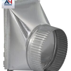 GV0958 5-inch 30 Gauge Galvanized Steel Round Side Take Off
