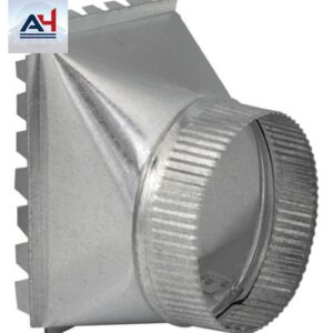 GV0959 6-inch Galvanized Steel Round Side Take Off