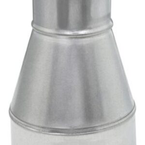 GV1197 5-to-3-Inch 26-Gauge Galvanized Steel Duct Increaser Reducer