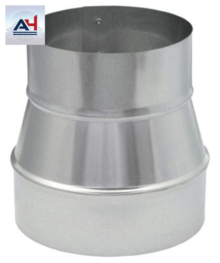 GV1200 6-to-5-Inch 26-Gauge Galvanized Duct Increaser Reducer
