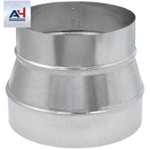GV1202 7 Inch to 6 Inch 26 Gauge Galvanized Steel Duct Reducer