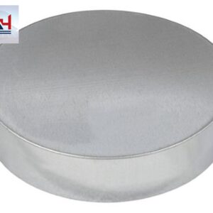 GV2012 14 Inch Galvanized Steel Round End Cap