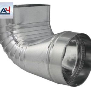 GV2098 6-Inch 90-Degree Round to Oval Duct Boot, 30-Gauge Galvanized