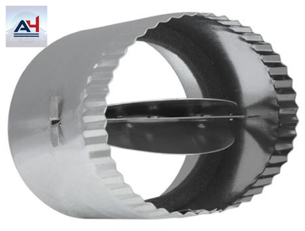 GV2279 5 in. Galvanized Steel Butterfly Damper
