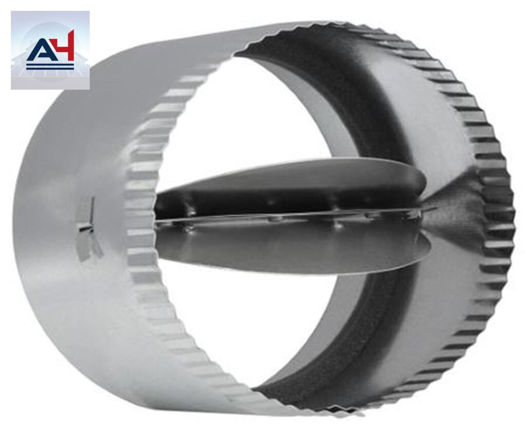 GV2280 6 Inch Galvanized Steel Butterfly Damper for Ducts