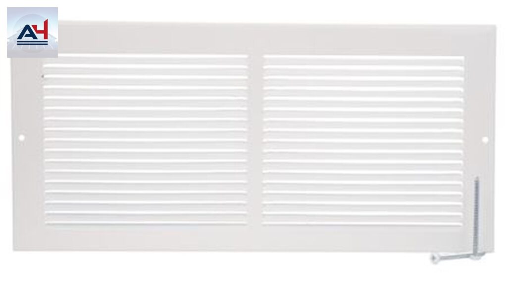 Imperial RG0049 16x6 White Painted Steel Baseboard Grille