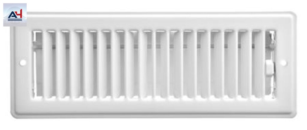 Imperial Manufacturing RG0127 3x10 White Steel Louvered Ceiling Register