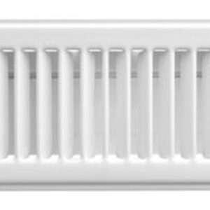 Imperial Manufacturing RG0127 3x10 White Steel Louvered Ceiling Register