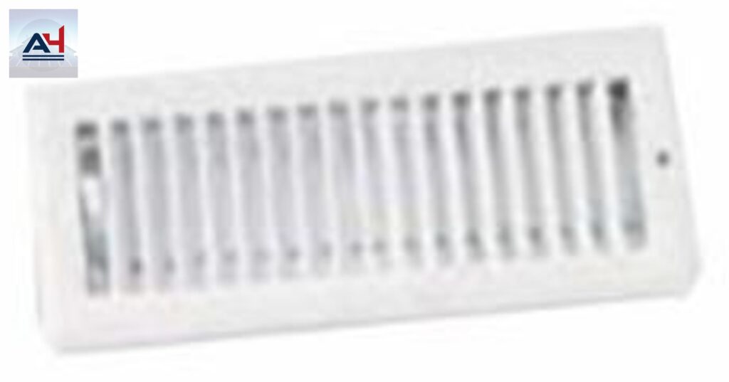 Imperial RG0132 4x10 White Steel Louvered Ceiling Register