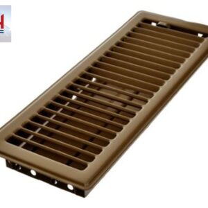Imperial RG0257 4x12 Brown Painted Steel Floor Register